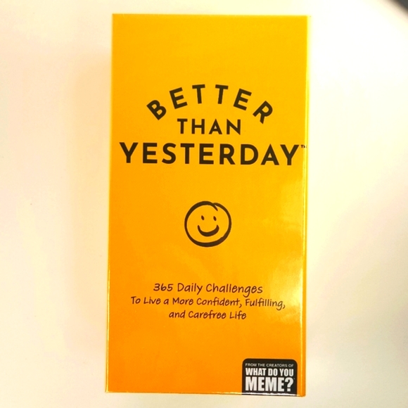 BETTER THAN YESTERDAY 365 Daily Challenge Cards Factory Sealed - Picture 12 of 12